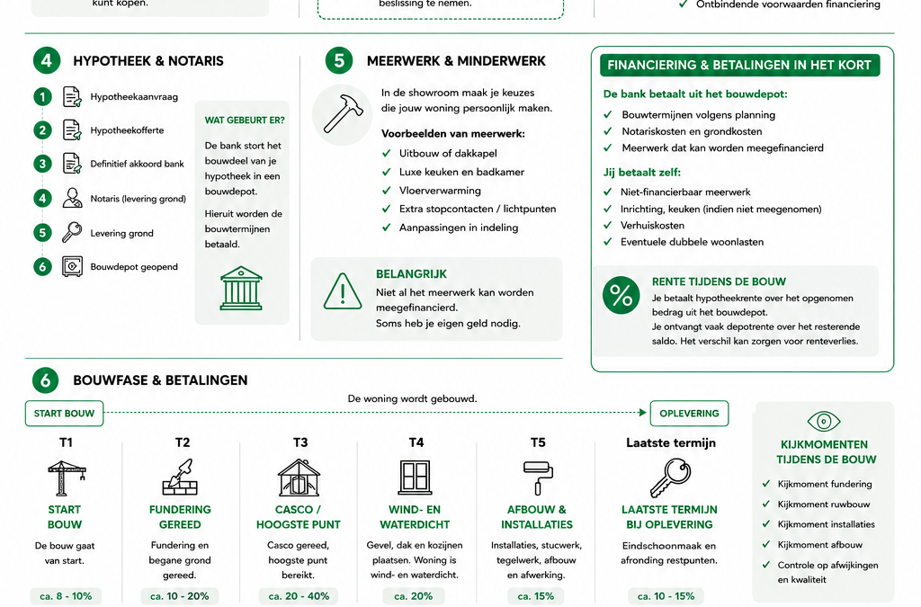 Nieuwbouw woning kopen, compleet stappenplan 2026 | PMA