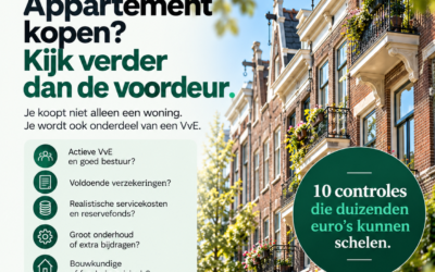 Appartement kopen? 10 VvE-controles