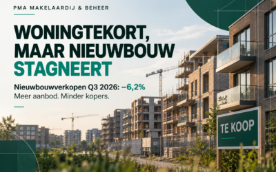 Nieuwbouw stagneert ondanks woningtekort | PMA