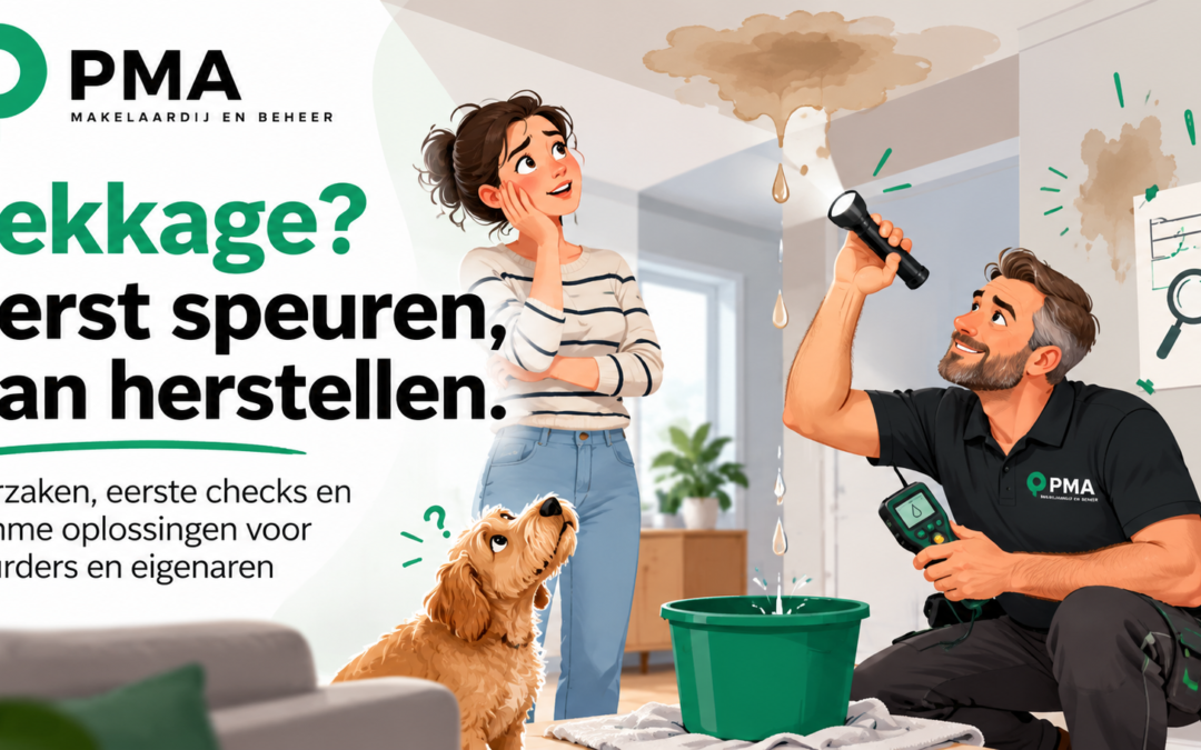 Lekkage in huis: oorzaken, zelf controleren en lekdetectie | PMA